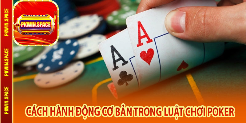 Cách hành động cơ bản trong luật chơi Poker