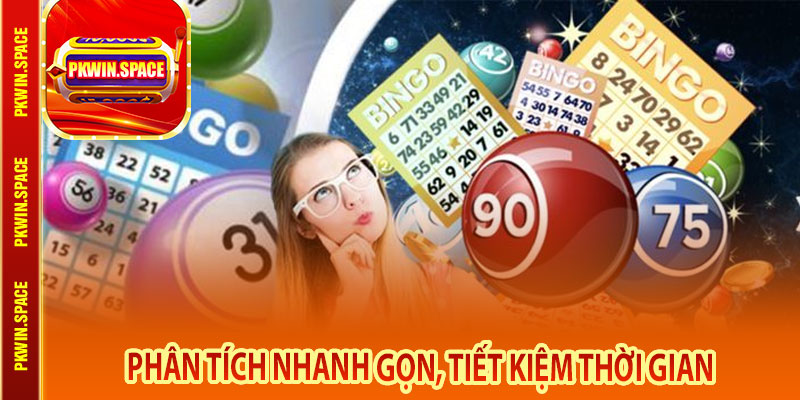 Phân tích nhanh gọn, tiết kiệm thời gian